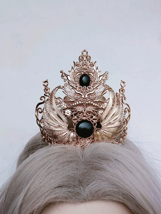 Demoness - Unisex Hanfu Hair Crown