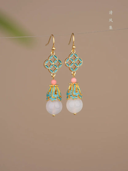 Antique Lady Chinese Style Earrings