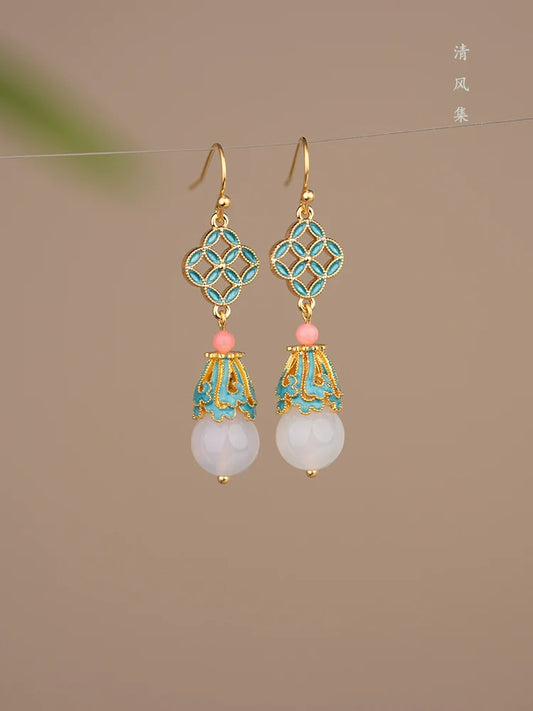 Antique Lady Chinese Style Earrings