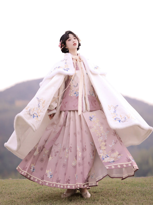 Fuju 芙蕖 - Bijia & Mamianqun Ming Dynasty Hanfu Set