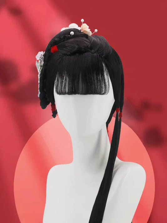 Adorned Jade - Chinese Style Hair Wig for Hanfu