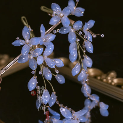 Hair Pins: Spring Rain