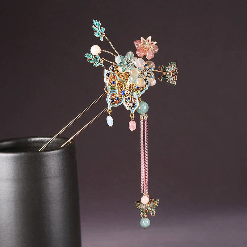 Antique U-shaped Hair Stick: Princessia