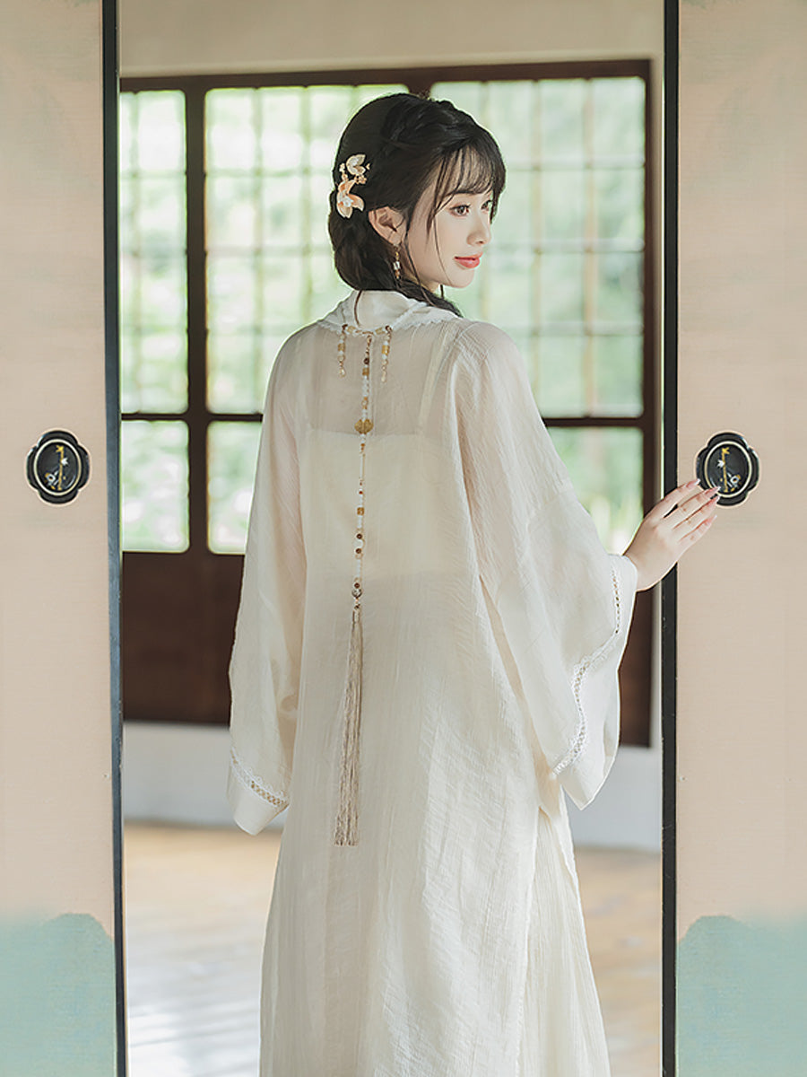 White Moonlight 白月光 - Song Dynasty Style Qiyao Ruqun Hanfu