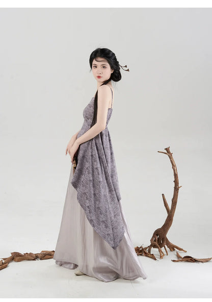 Modern Hanfu Dress: Swallowtail Butterfly 燕尾蝶 (Preorder)