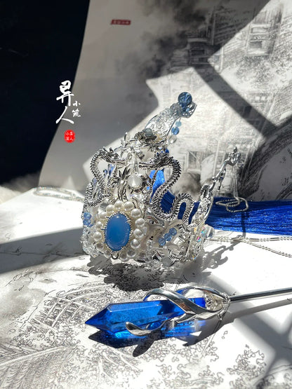 Merman - Unisex Hanfu Hair Crown