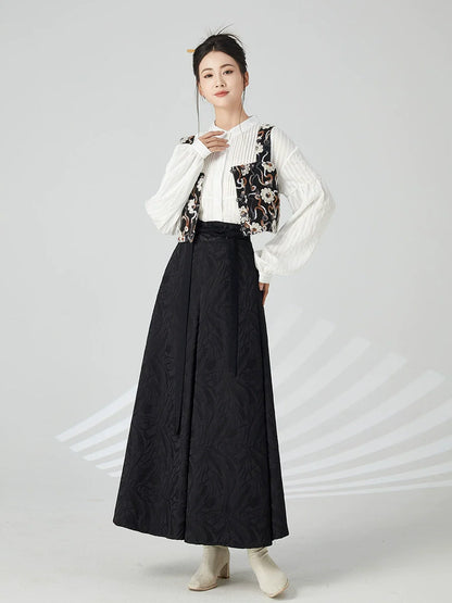 Ming Dynasty x Hanfu Bustier: Night River 泠栖