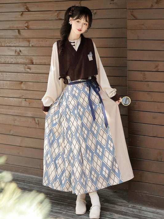 Travels in the Mountains 山间游记 - New Chinese Style Modern Ming Dynasty Hanfu