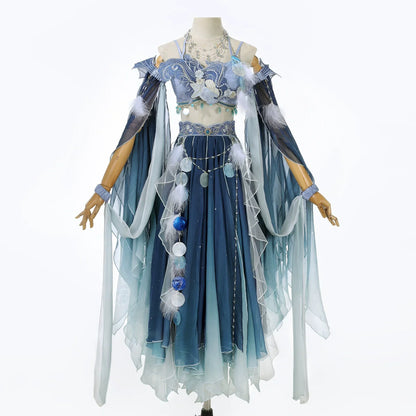 Qi Lolita Outfit, Mermaid Song 云海鲛歌
