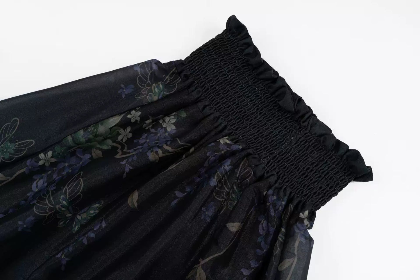 Cangwu Butterfly Shadow 苍梧蝶影 - Wei Jin Style Qiyao Ruqun (Preorder)