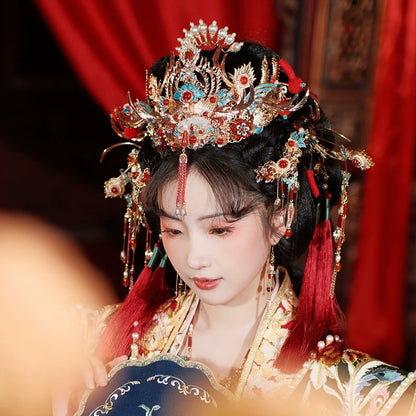 Chinese Wedding Hair Accessories: Flower Appearance
