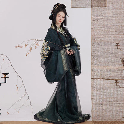 Imperial - Female Warring States and Han Dynasty Straight Hem Robe