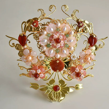 Chinese Wedding Hair Accessories: Happy Love