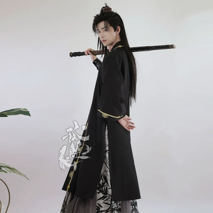 Wei Jin Wuxia Style Qiyao Ruqun - Bamboo Music 竹音