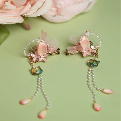 Hair Clips: Dahlia