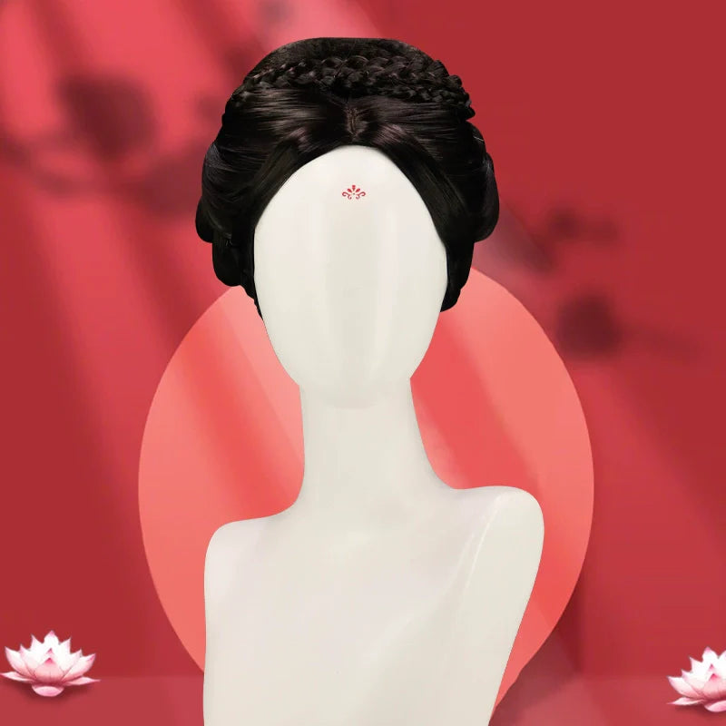 Beautiful and Dainty - Ming Dynasty Chinese Style Hair Wig for Hanfu