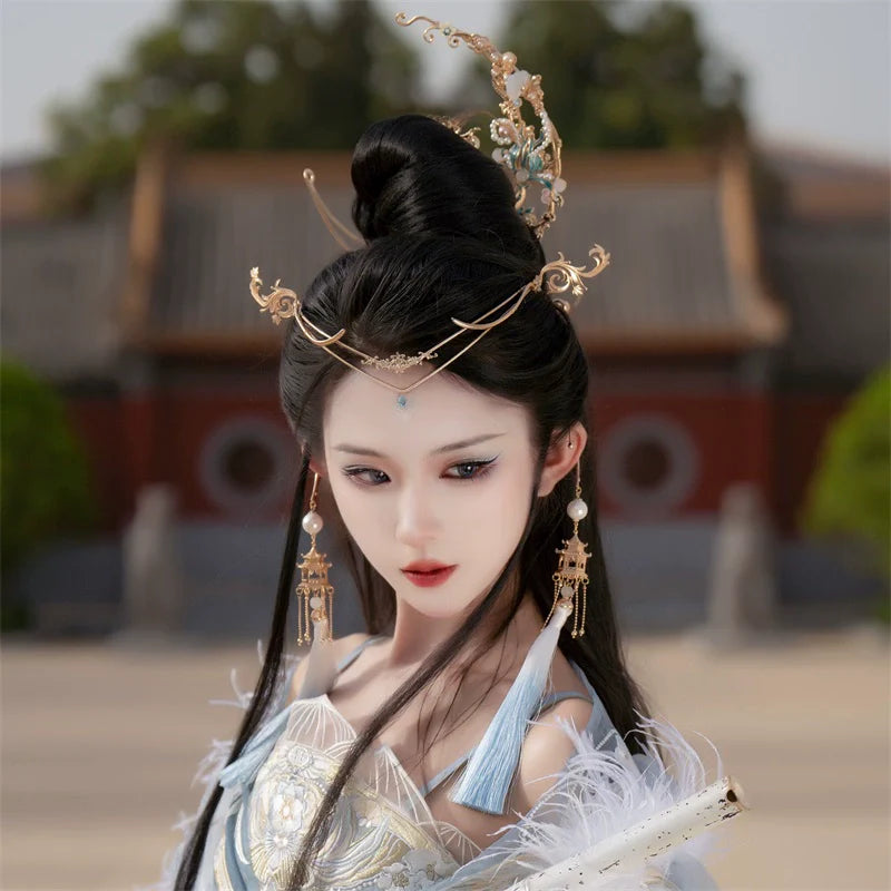Hanfu Hair Accessories Set: Holy Moon