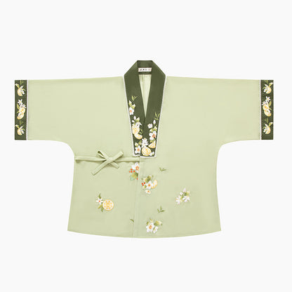 Lemon Black Tea 柠檬红茶 - Song Dynasty Style Qiyao Ruqun Hanfu