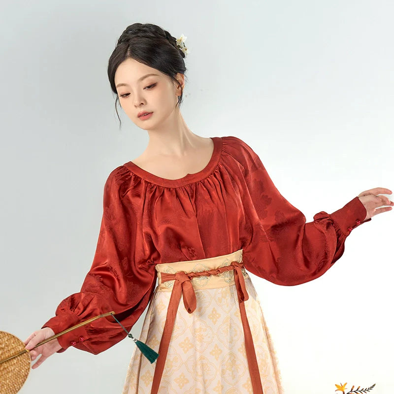 Tang Dynasty Inspired Modern Hanfu, Xiaoman 小满