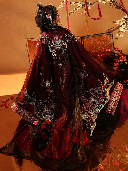 Fire Lotus - Warring States and Han Dynasty Straight Hem Robe