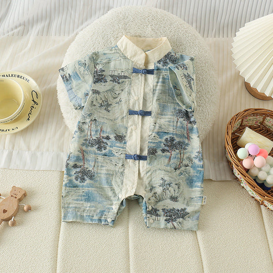 Landscape - Chinese Style Baby Onesies