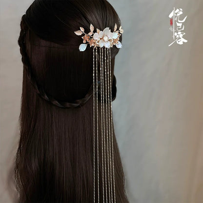 Back Hair Pin: Whispering Shadow