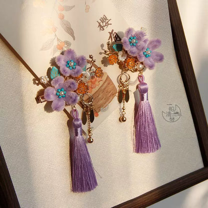 Hair Clips: Velvet