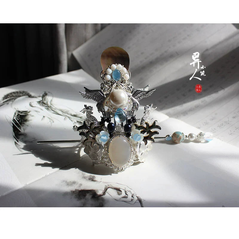 Flowing River - Unisex Hanfu Hair Crown