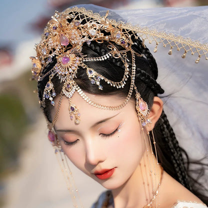 Hanfu Hair Accessories Set: Gala
