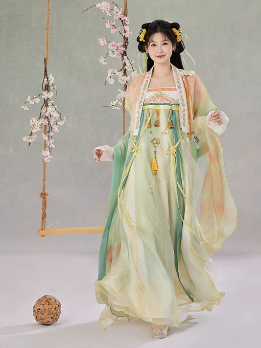 Guiyan 归烟 - Tang Dynasty Style Qixiong Ruqun