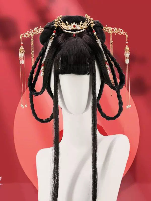 Dewy Cloud - Chinese Style Hair Wig for Hanfu