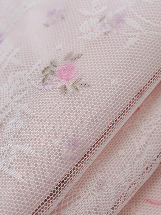Blush Lace Blossom Dress