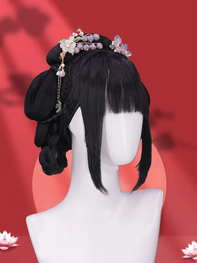 Like Clouds - Chinese Style Hair Wig for Hanfu