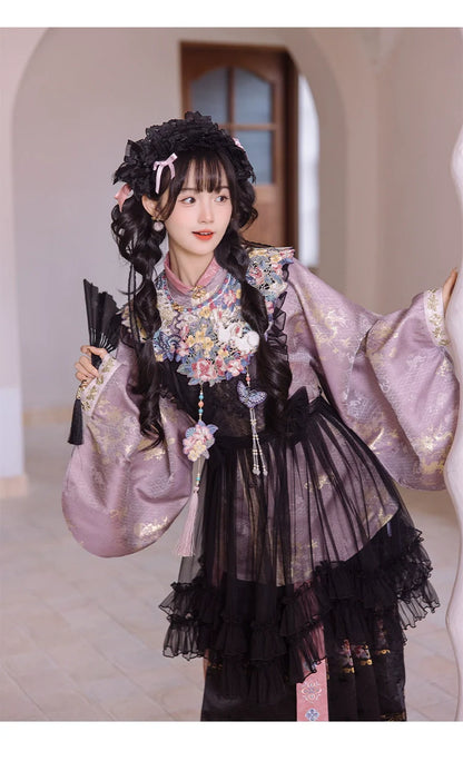 Ming Dynasty Modern Hanfu, Moon Rabbit Doll House 月兔娃娃屋 (Preorder)