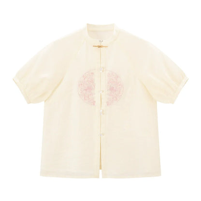 Ming Dynasty x Modern Hanfu: Summer Mist 粉雾花影 (Preorder)