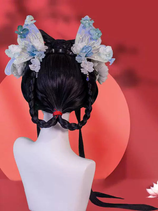 Lotus Flower - Chinese Style Hair Wig for Hanfu
