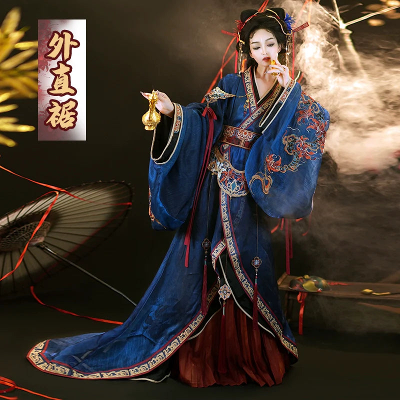Snake Spirit - Warring States and Han Dynasty Straight Hem Robe