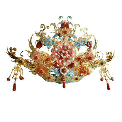 Chinese Wedding Hair Accessories: Jinfeng