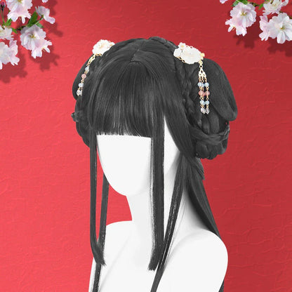 Bright Pearl - Chinese Style Hair Wig for Hanfu