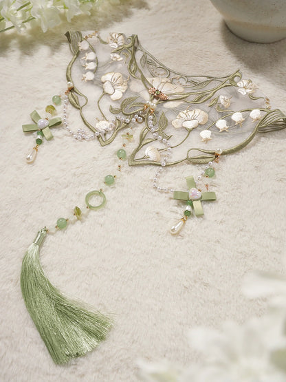 Ming Dynasty Modern Hanfu, Mamianqun, Pear Blossom Song 梨花颂 (Preorder)