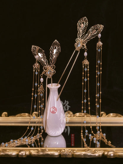 Hanfu Hair Accessories Set: Yuxian