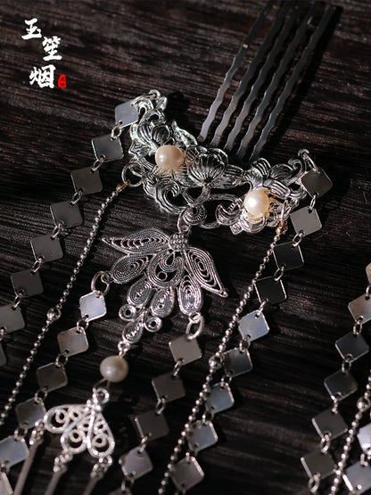 Hair Pins: Golden Falls