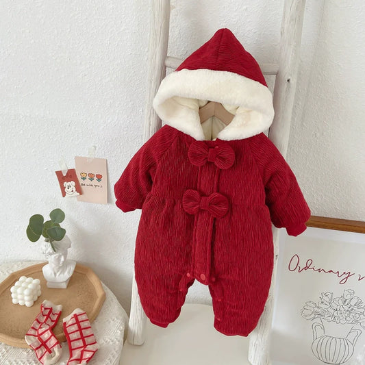 Scarlett - Winter Princess Baby Onesies for Girls