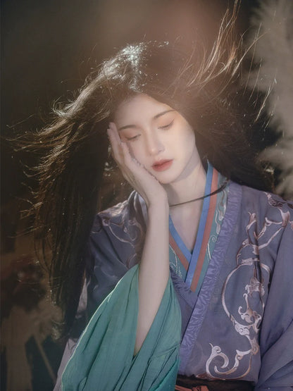 Fox Spirit - Warring States and Han Dynasty Straight Hem Robe
