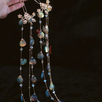 Hair Pins: Pink Mermaid