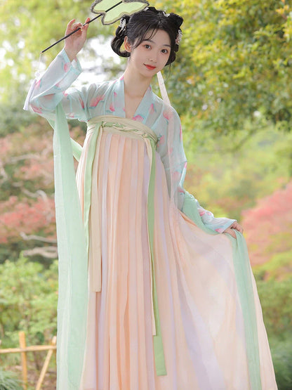 Peach Xiaoqi 桃小柒 - Tang Dynasty Style Qixiong Ruqun