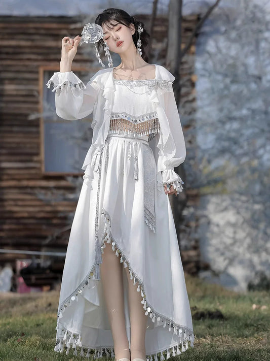 Silver - Miao Jiang Element Ethnic Costume (Preorder)