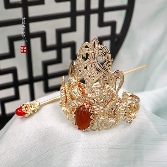 Dragon Lord - Unisex Hanfu Hair Crown
