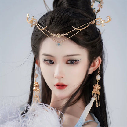 Hanfu Hair Accessories Set: Holy Moon