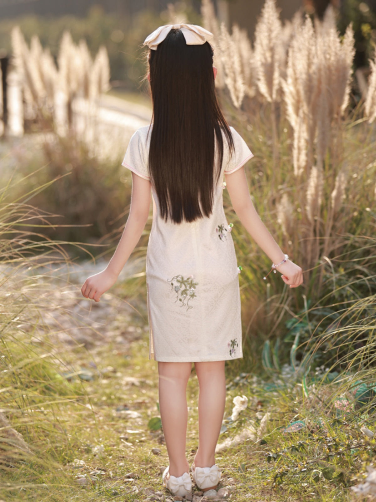Emily - New Chinese Style Cheongsam for Girls